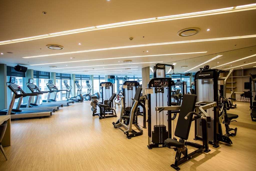 Fullon Hotel Taoyuan Airport Access Mrt A8 Guishan Ανέσεις φωτογραφία The gym at the hotel